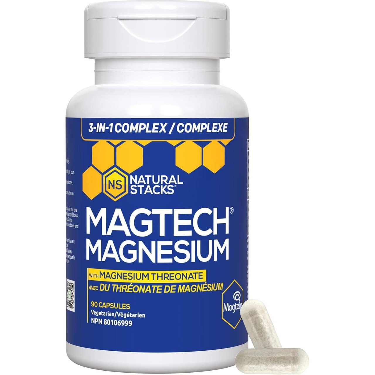 Natural Stacks MagTech - 90 Capsules