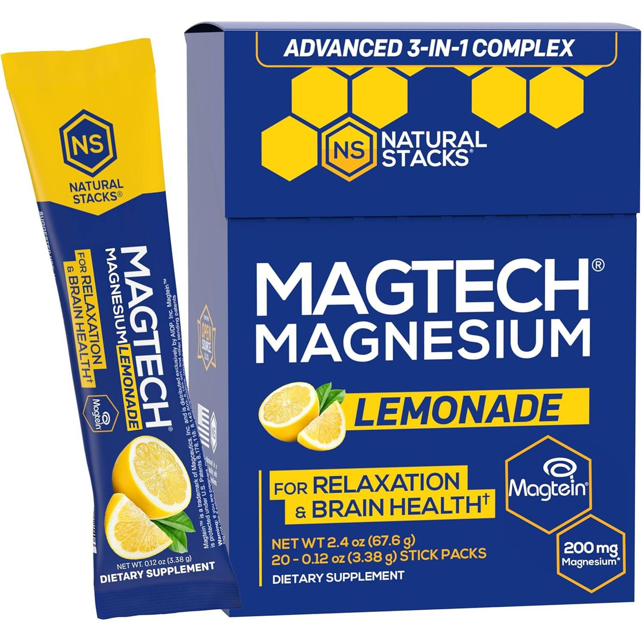 Natural Stacks MagTech Drink - 20 Packets