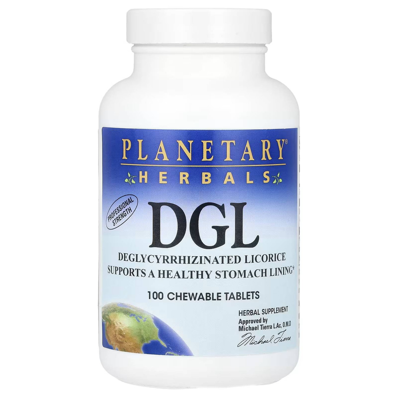 Planetary Herbals DGL - 100 Tablets 14$