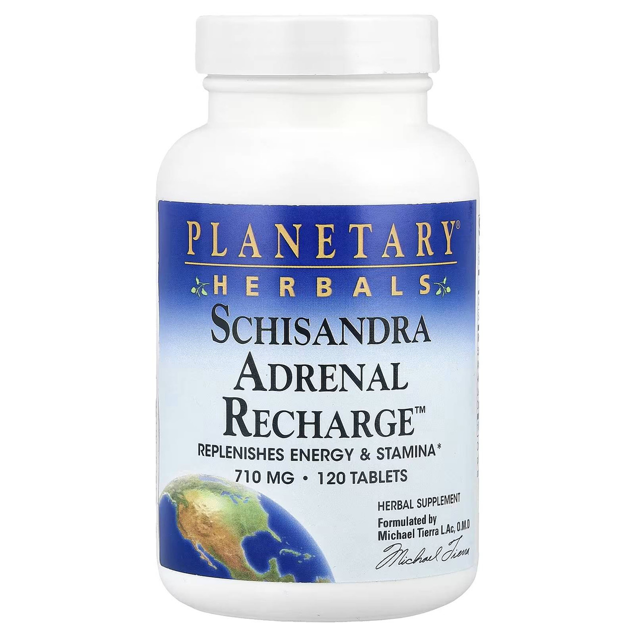 Planetary Herbals Schisandra Adrenal Complex - 120 Tablets 25$