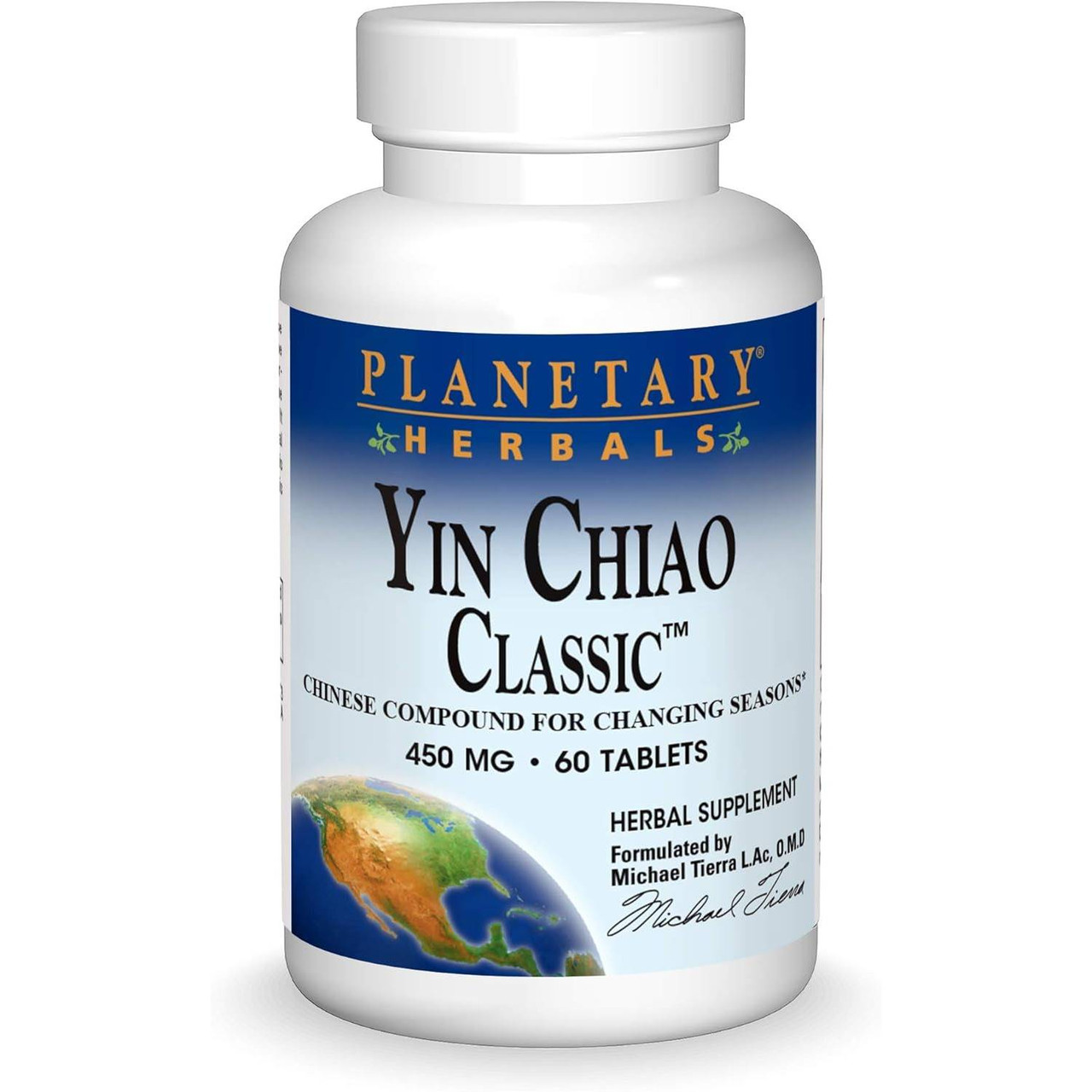 Planetary Herbals Yin Chiao Classic - 60 Tablets 19$