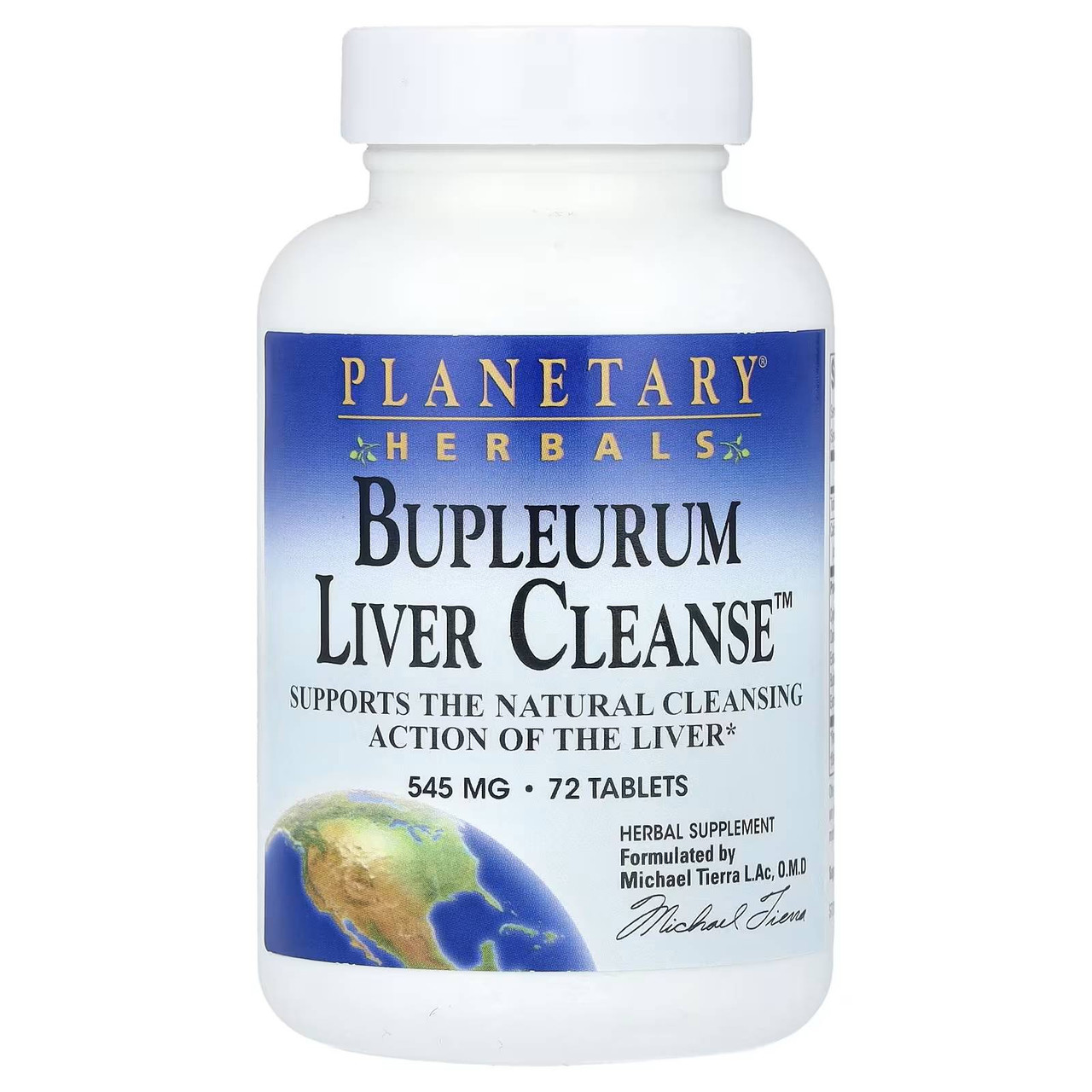 Planetary Herbals Bupleurum Liver Cleanse - 72 Tablets 14$