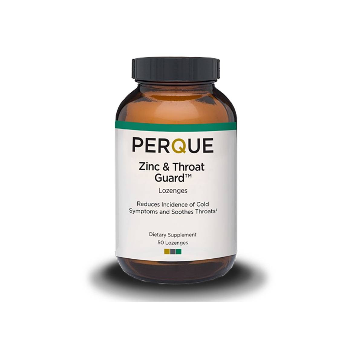 Perque Zinc and Throat Guard Lozenges - 50 Lozenges 20$