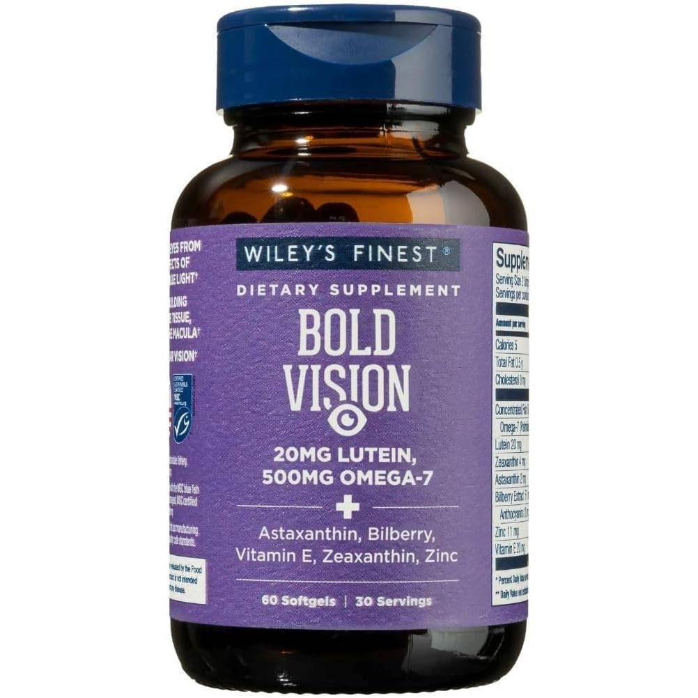 Wileys Finest Fish Oils Bold Vision Proactive - 60 Softgels