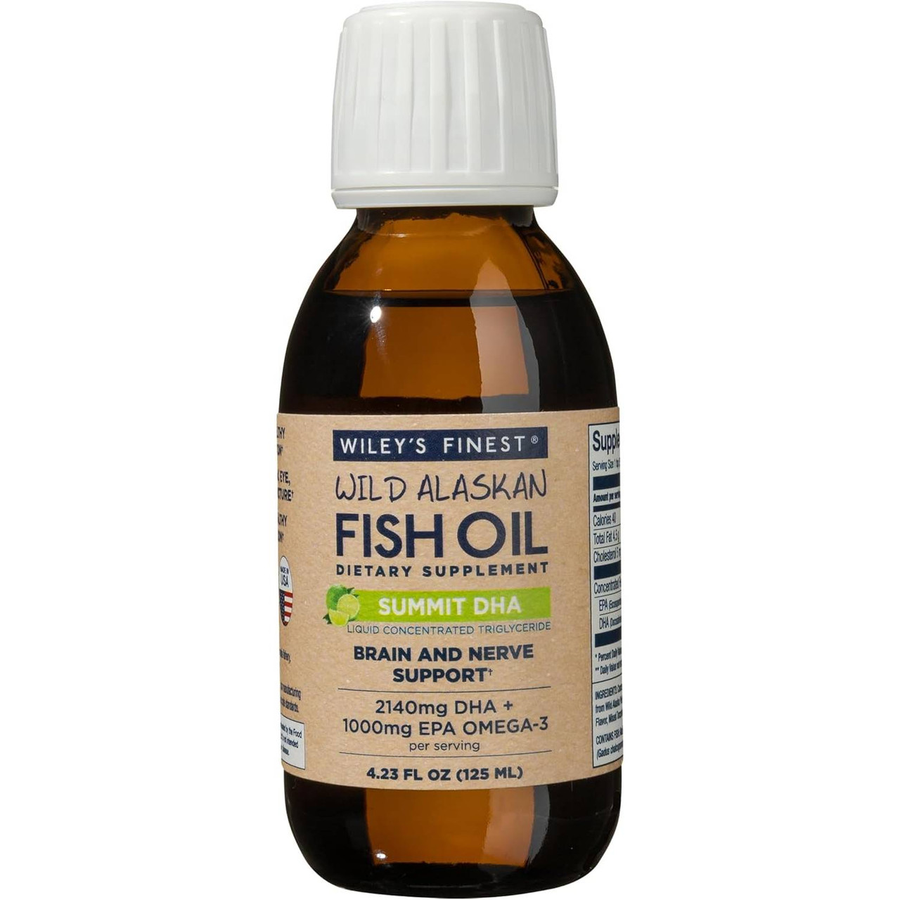Wileys Finest Fish Oils Summit DHA - 125 Milliliters