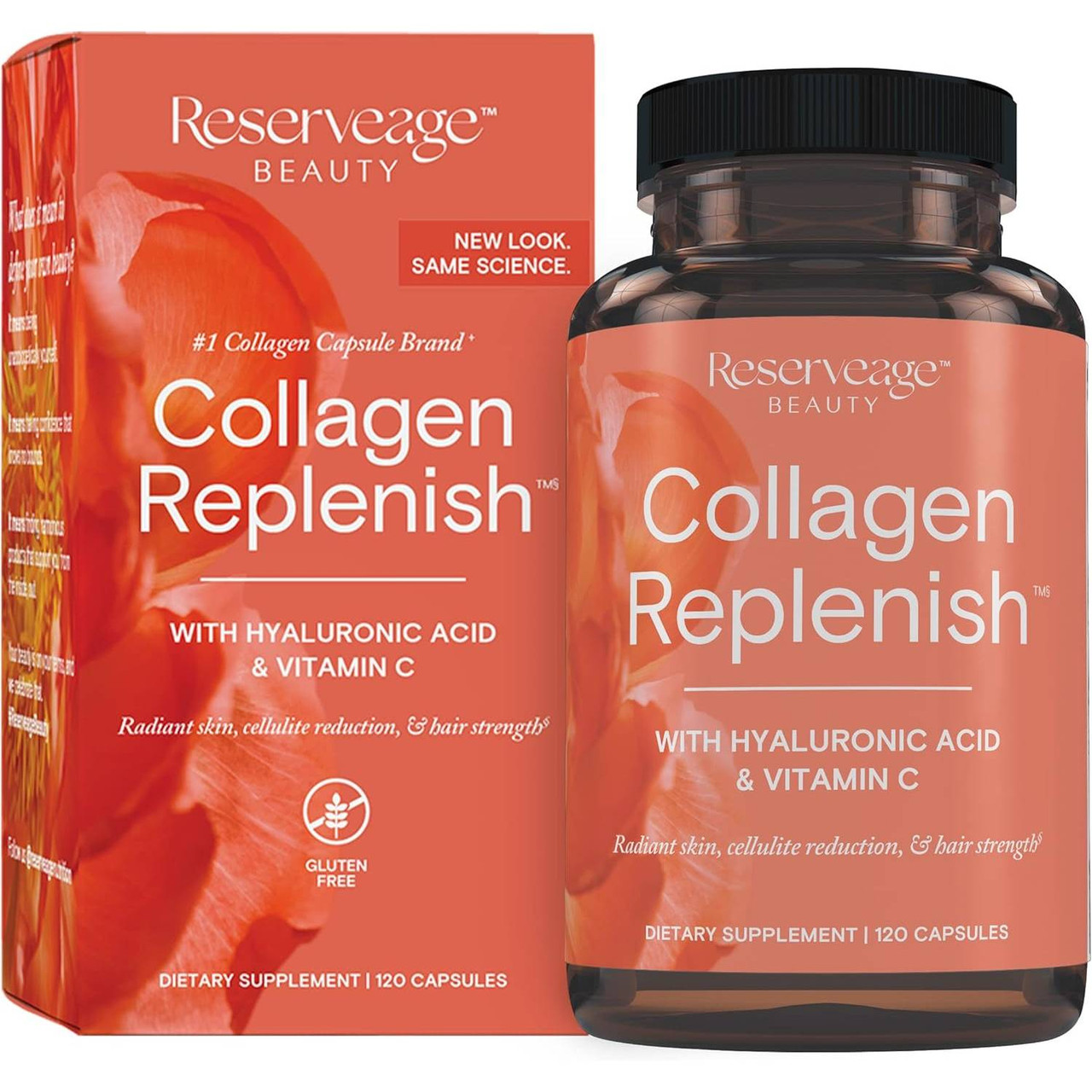 Reserveage Collagen Replenish Caps - 120 Capsules 45$
