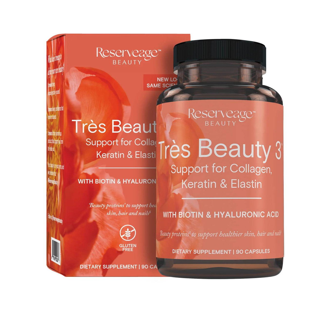 Reserveage Tres Beauty 3 - 90 Capsules 68$