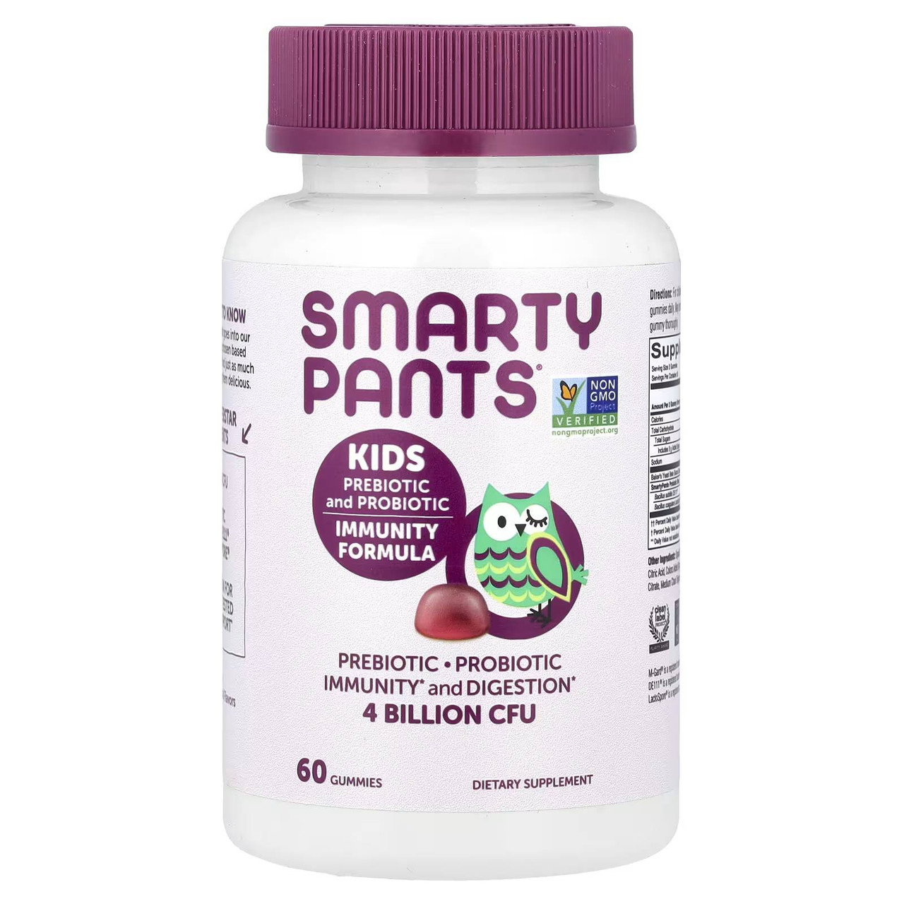 SmartyPants Kids Probiotic Complete Grape - 60 Gummies 26$