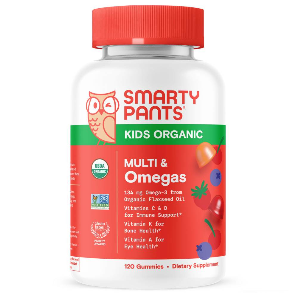 SmartyPants Kids Multi & Omegas - 120 Gummies