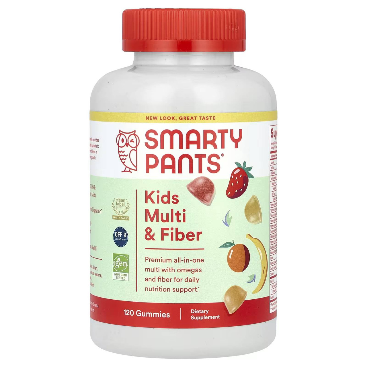 SmartyPants Kids Multi & Fiber - 120 Gummies