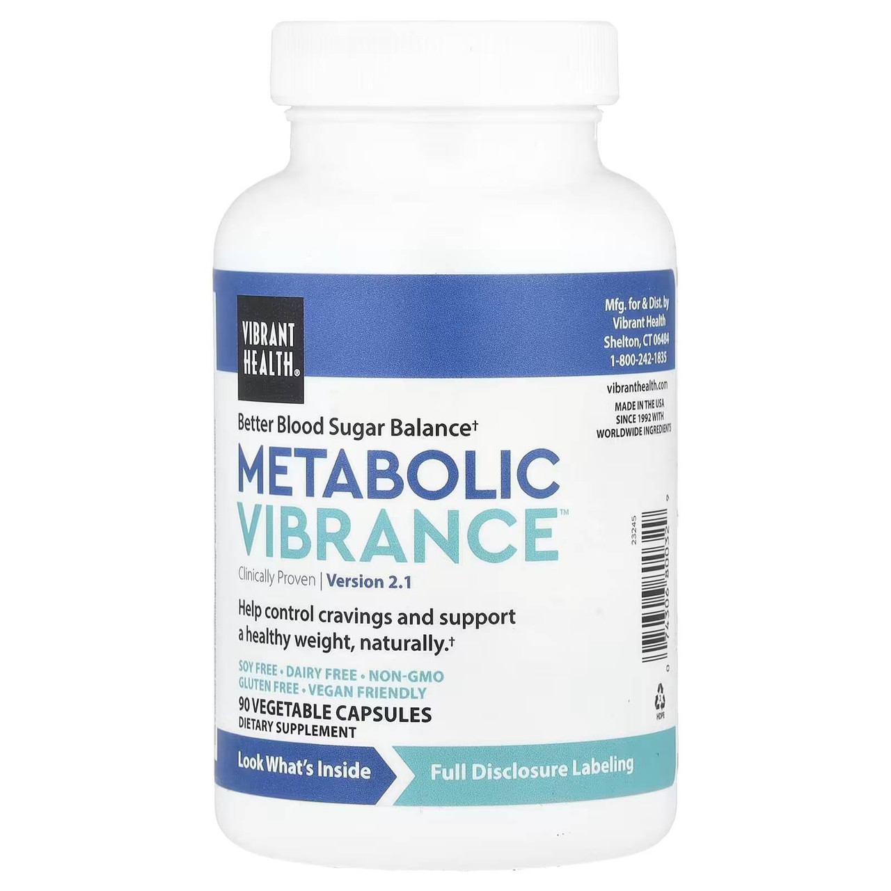 Vibrant Health Metabolic Vibrance - 90 Capsules