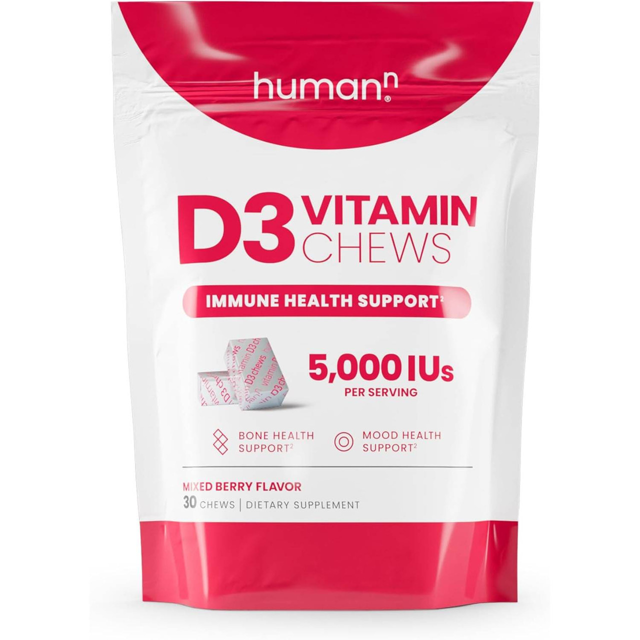 HumanN Vitamin D3 Chews - 30 Chews