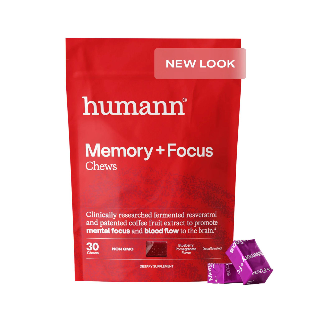 HumanN SuperBeets Memory & Focus chews - 30 Chews