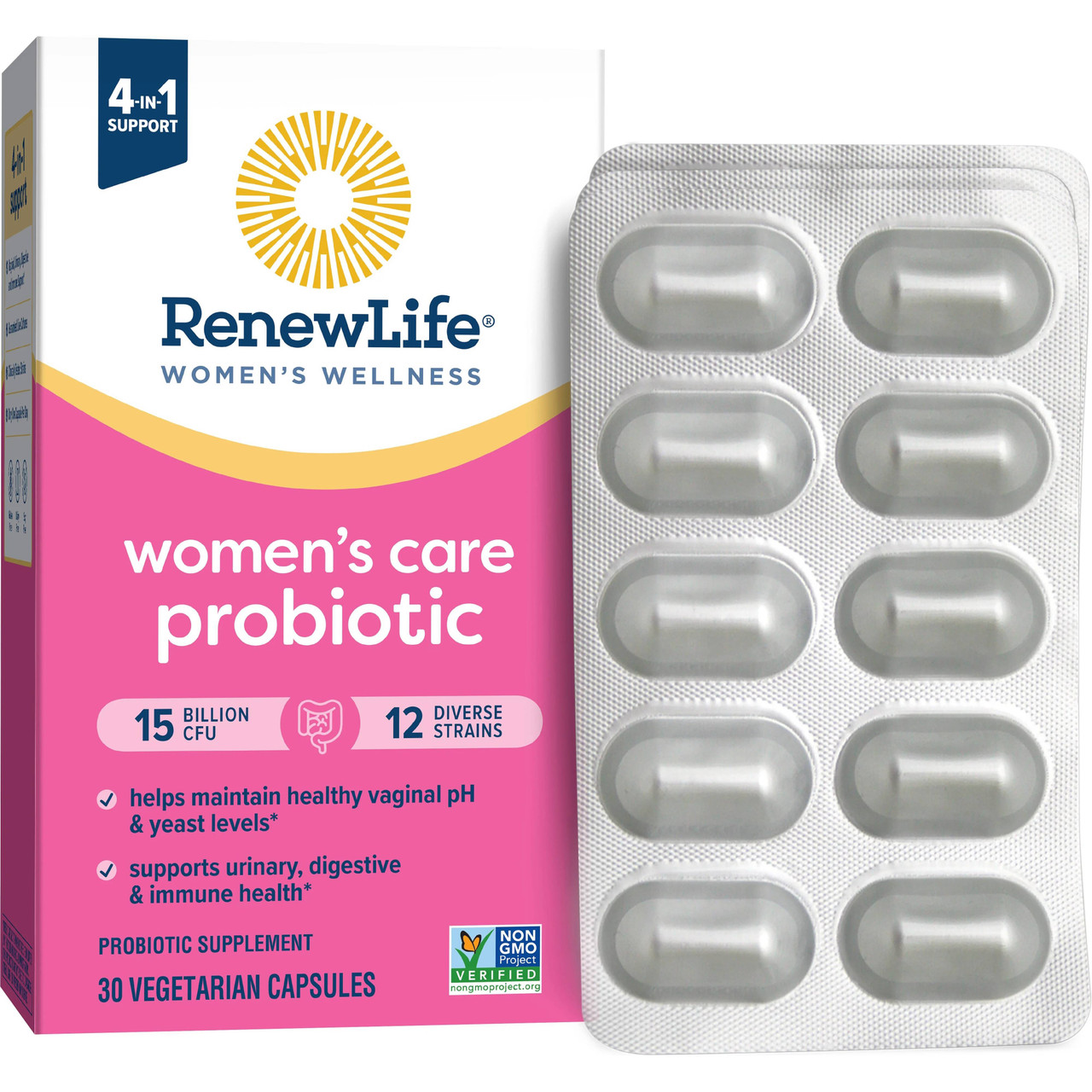 Renew Life RN Ult Flora Womens GOPACK 15 Billion - 30 Capsules