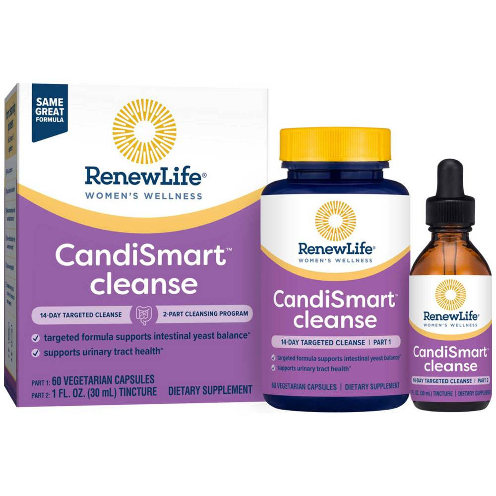Renew Life Women's Wellness CandiSmart Cleanse Kit - 14 Day Kit
