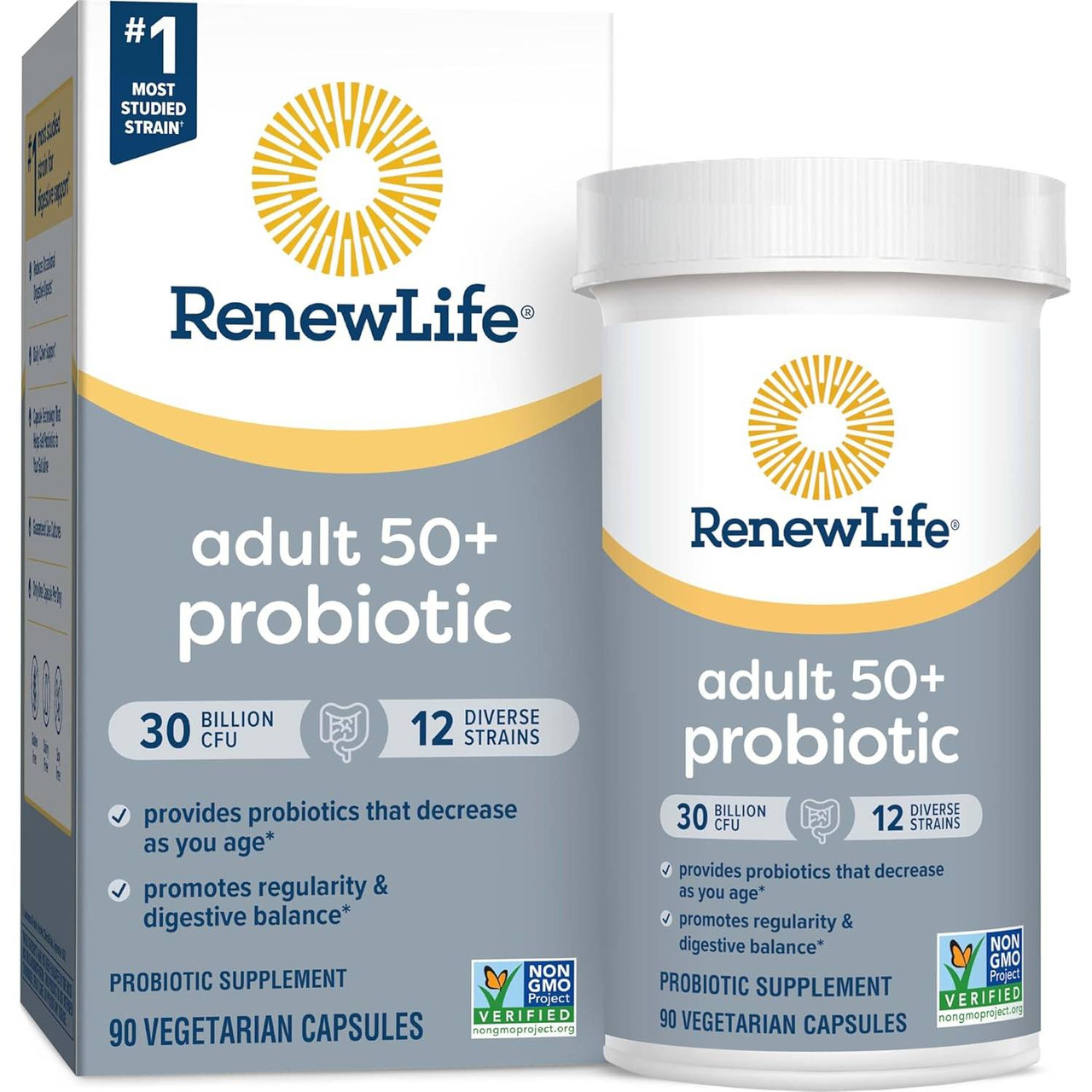 Renew Life Ultimate Flora Adult 50+ 30 Billion - 90 Capsules