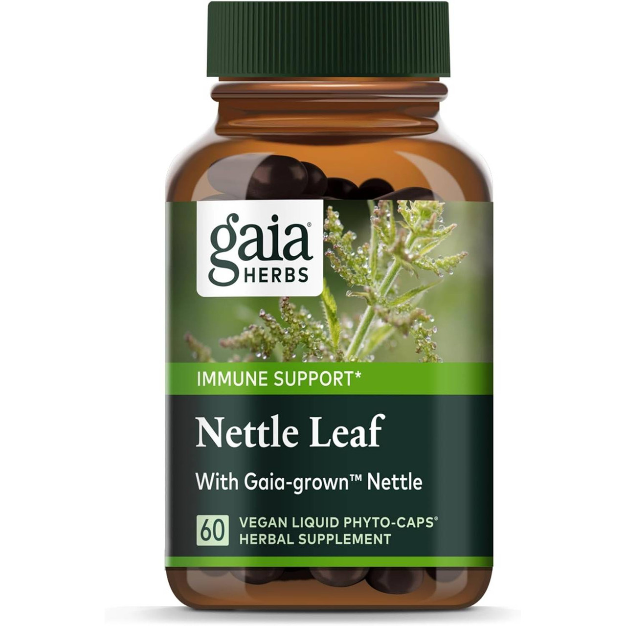 Gaia Herbs Nettle Leaf - 60 Capsules 34$