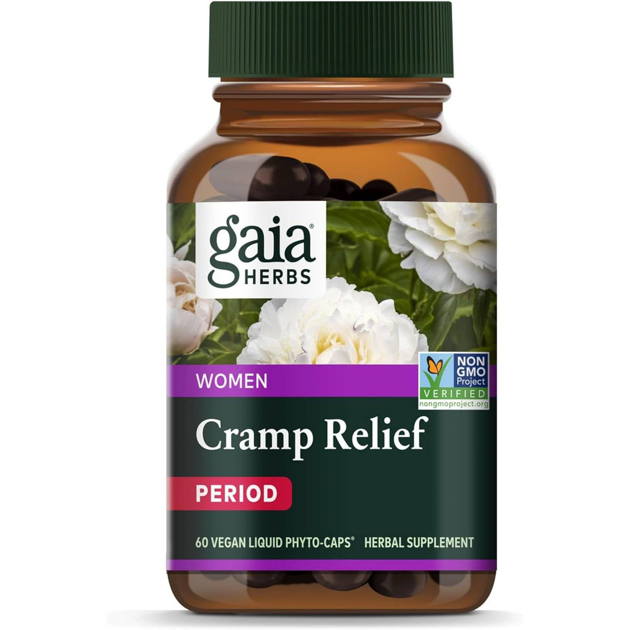 Gaia Herbs Cramp Relief Period - 60 Capsules 33$
