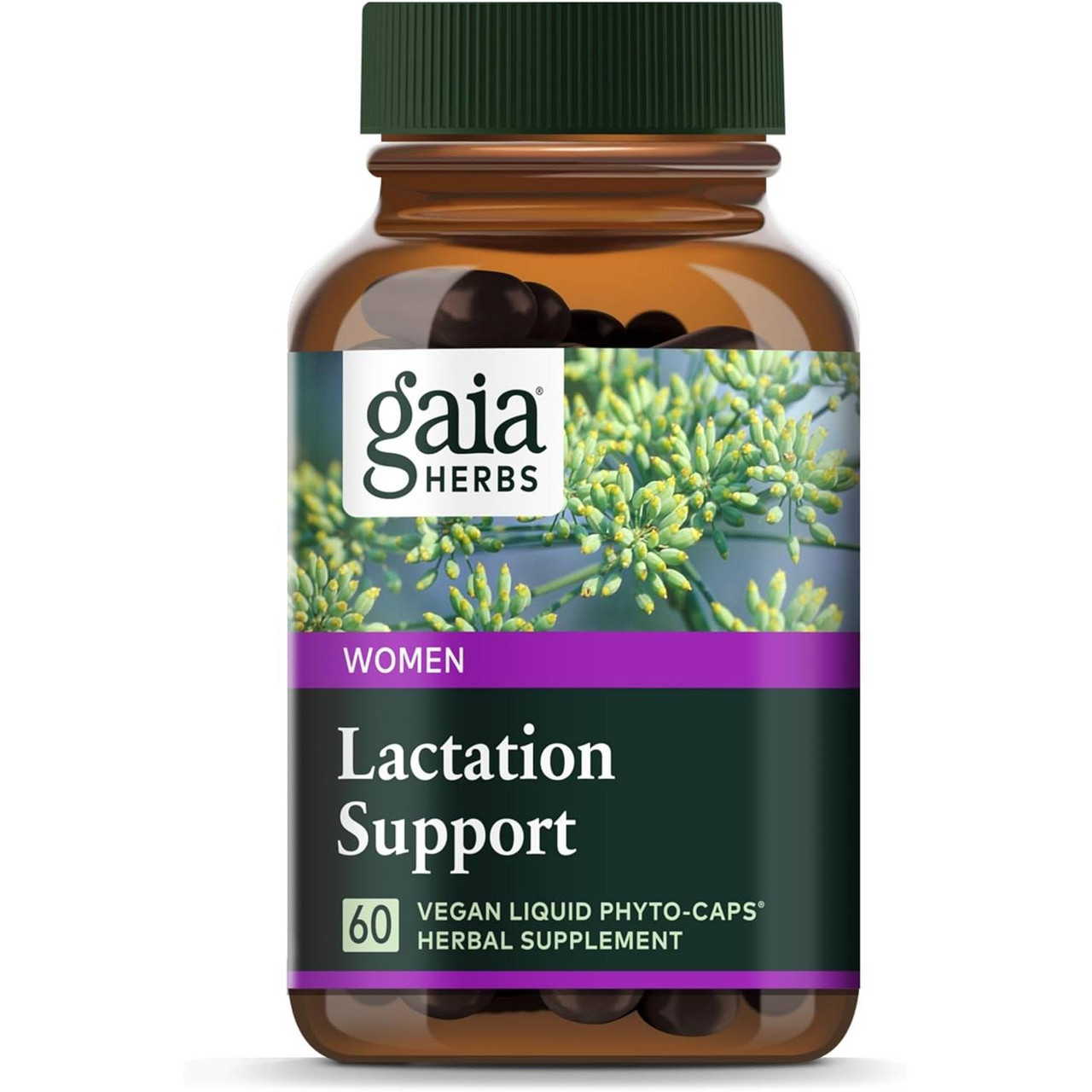 Gaia Herbs Lactation Support - 60 Capsules 31$