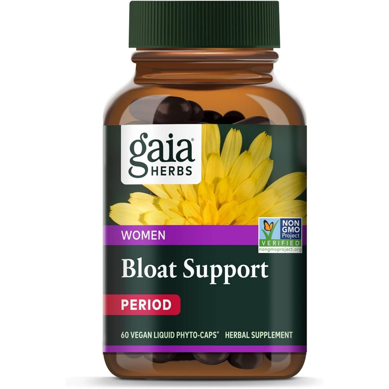 Gaia Herbs Bloat Support Period - 60 Capsules 33$