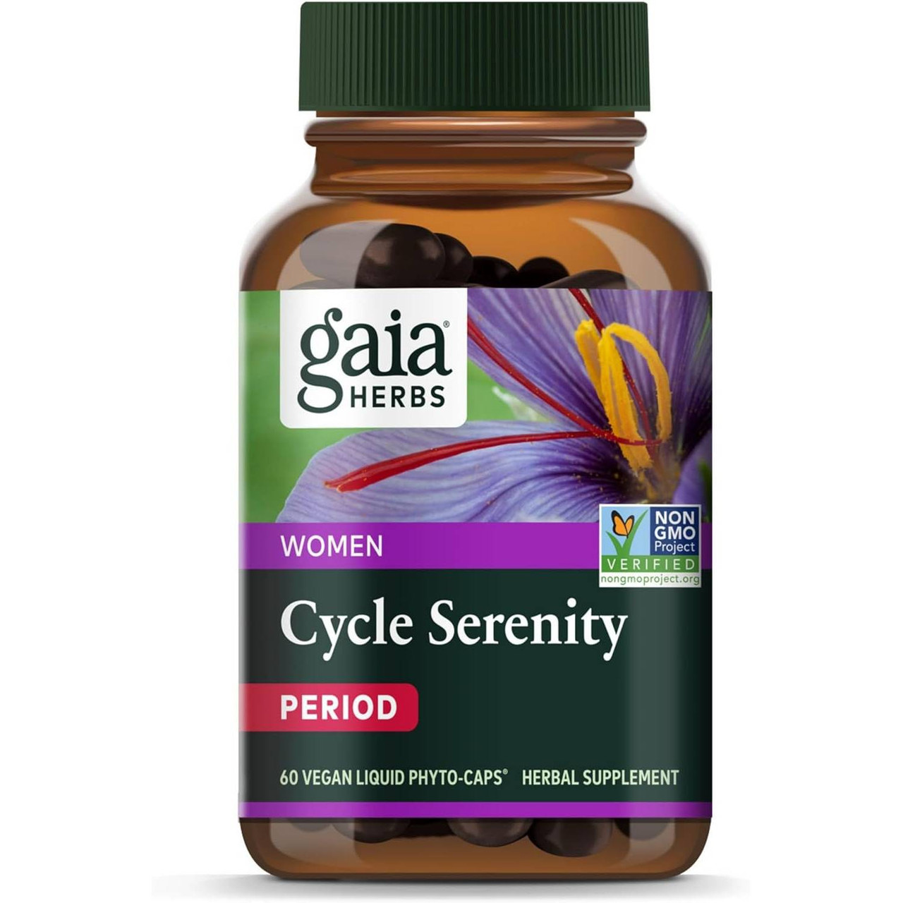 Gaia Herbs Cycle Serenity Period - 60 Capsules 33$