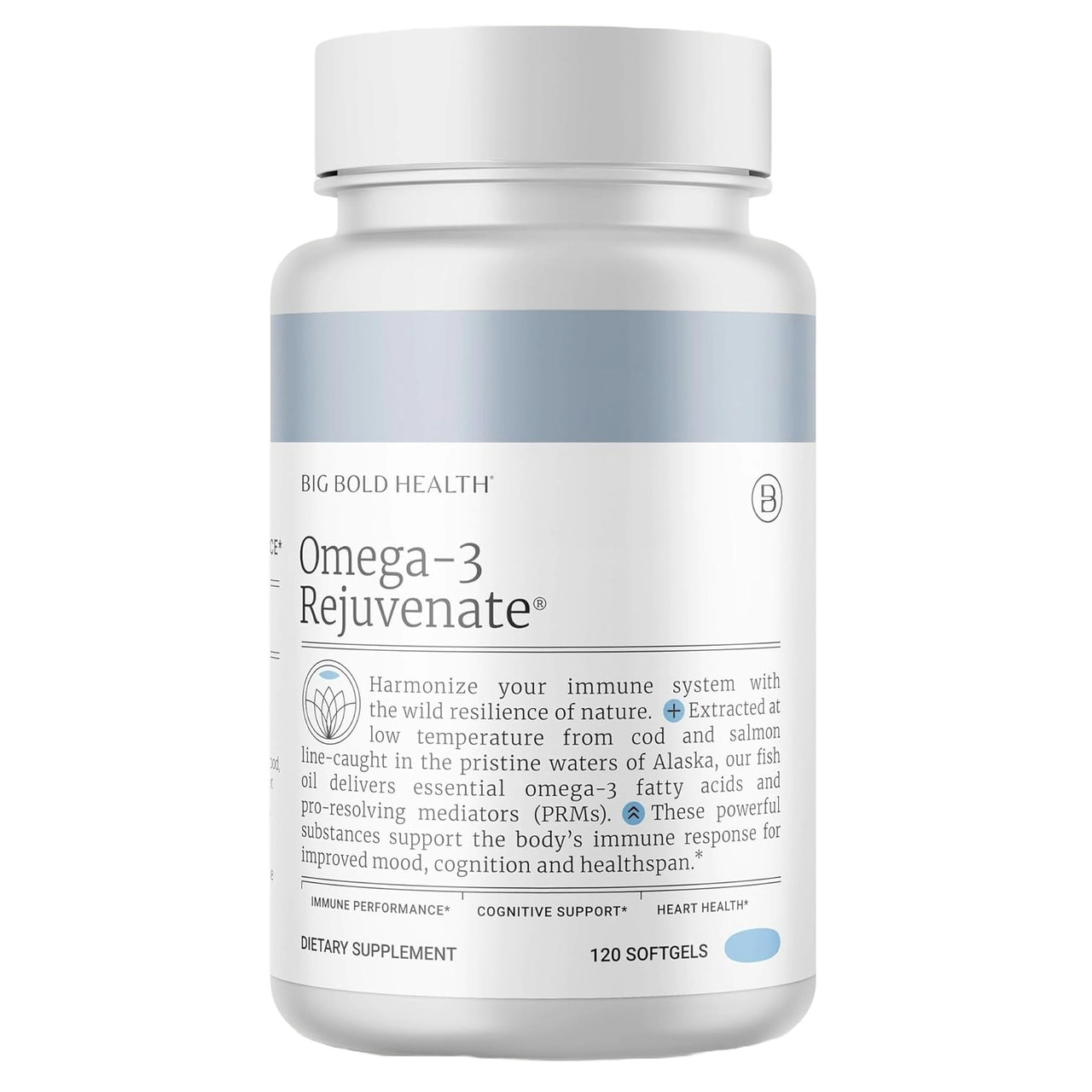 Big Bold Health Omega-3 Rejuvenate - 120 Softgels