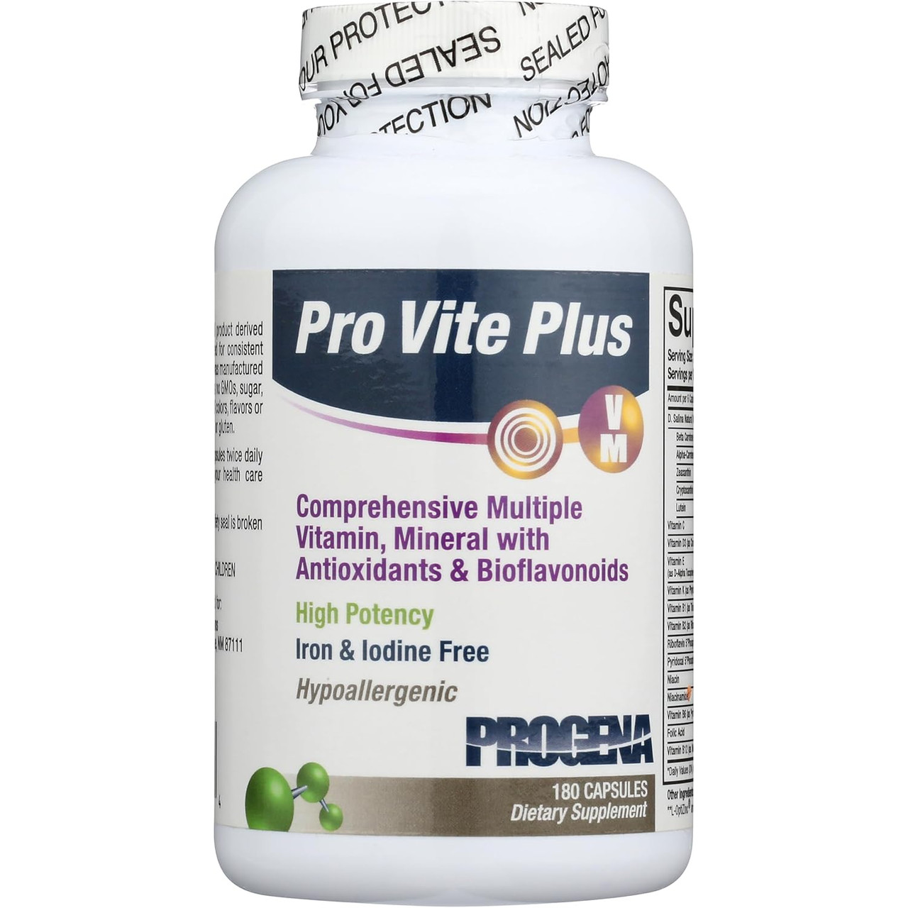 Progena ProVite Plus - 180 Capsules 40$