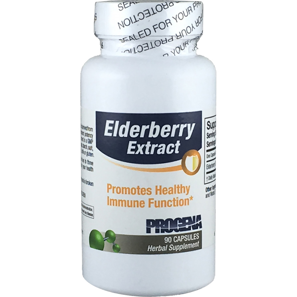 Progena Elderberry Extract - 90 Capsules