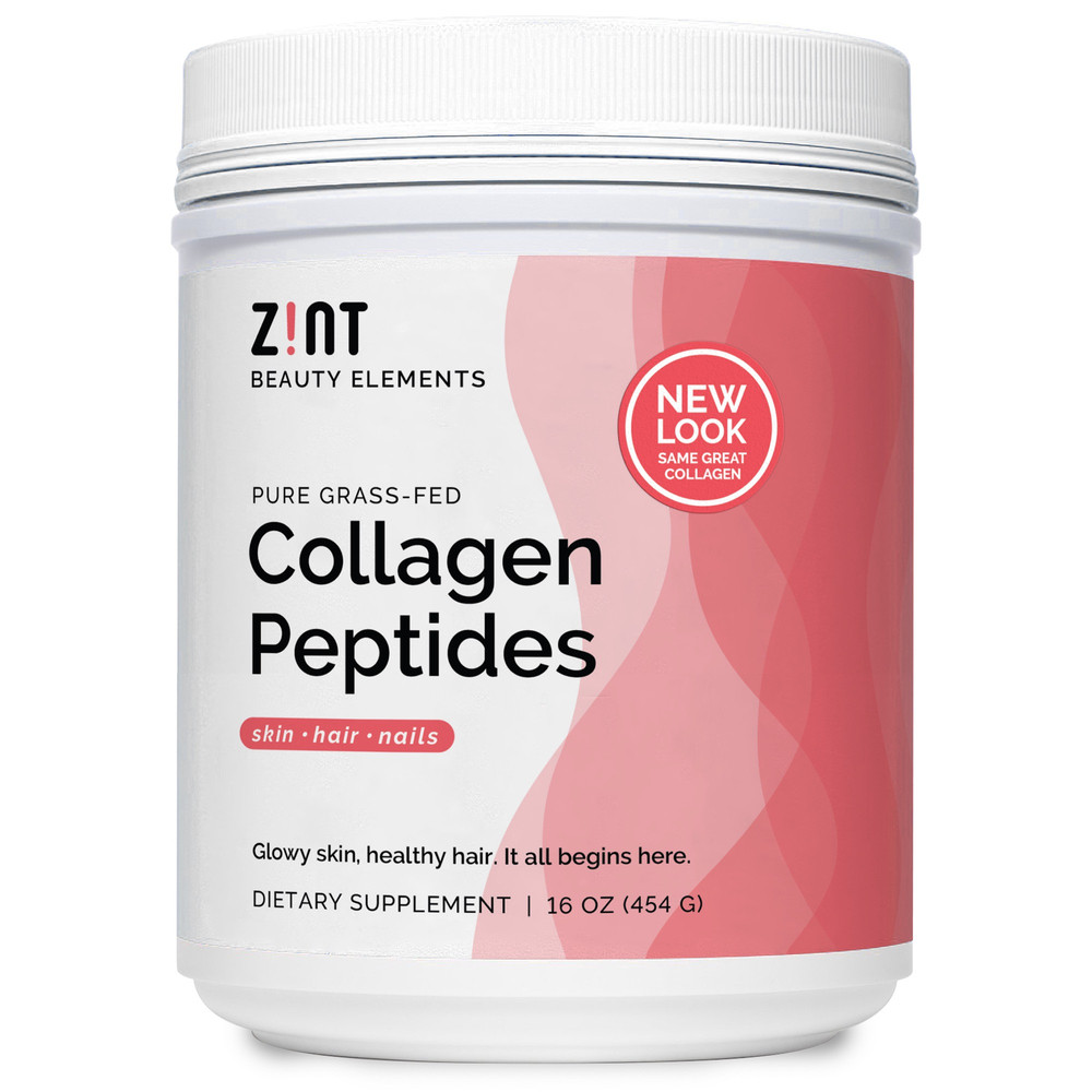 Zint Nutrition Collagen Hydrolysate container - 454 Grams