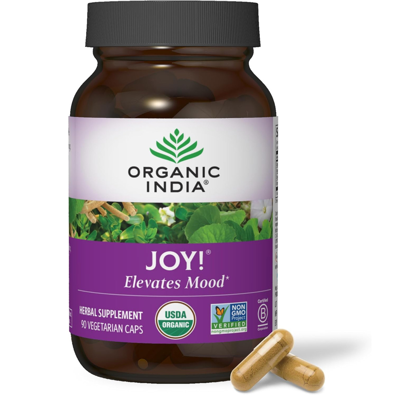 Organic India Joy - 90 Capsules 26$