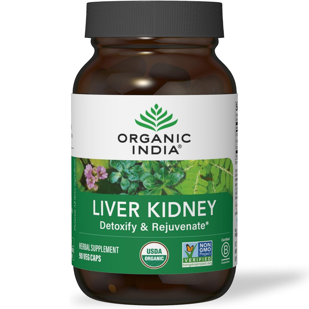 Organic India Liver Kidney - 90 Capsules 26$