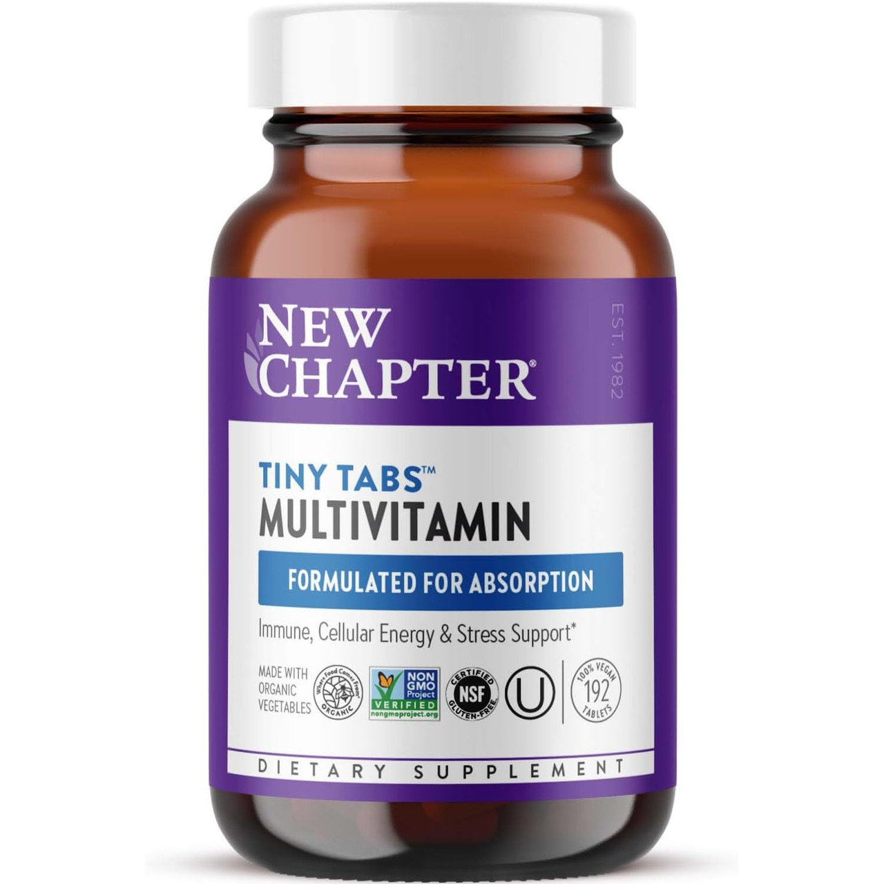New Chapter Tiny Tabs Multi - 192 Tablets 50$