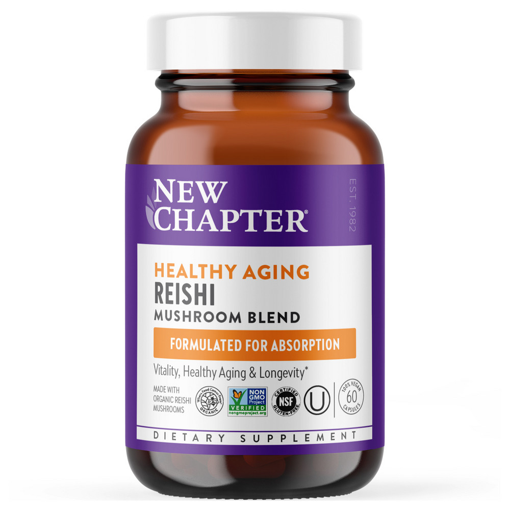 New Chapter Reishi - 60 Capsules 44$