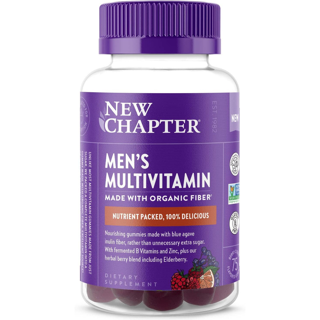 New Chapter Mens Multivitamin Gummies - 75 Gummies 34$