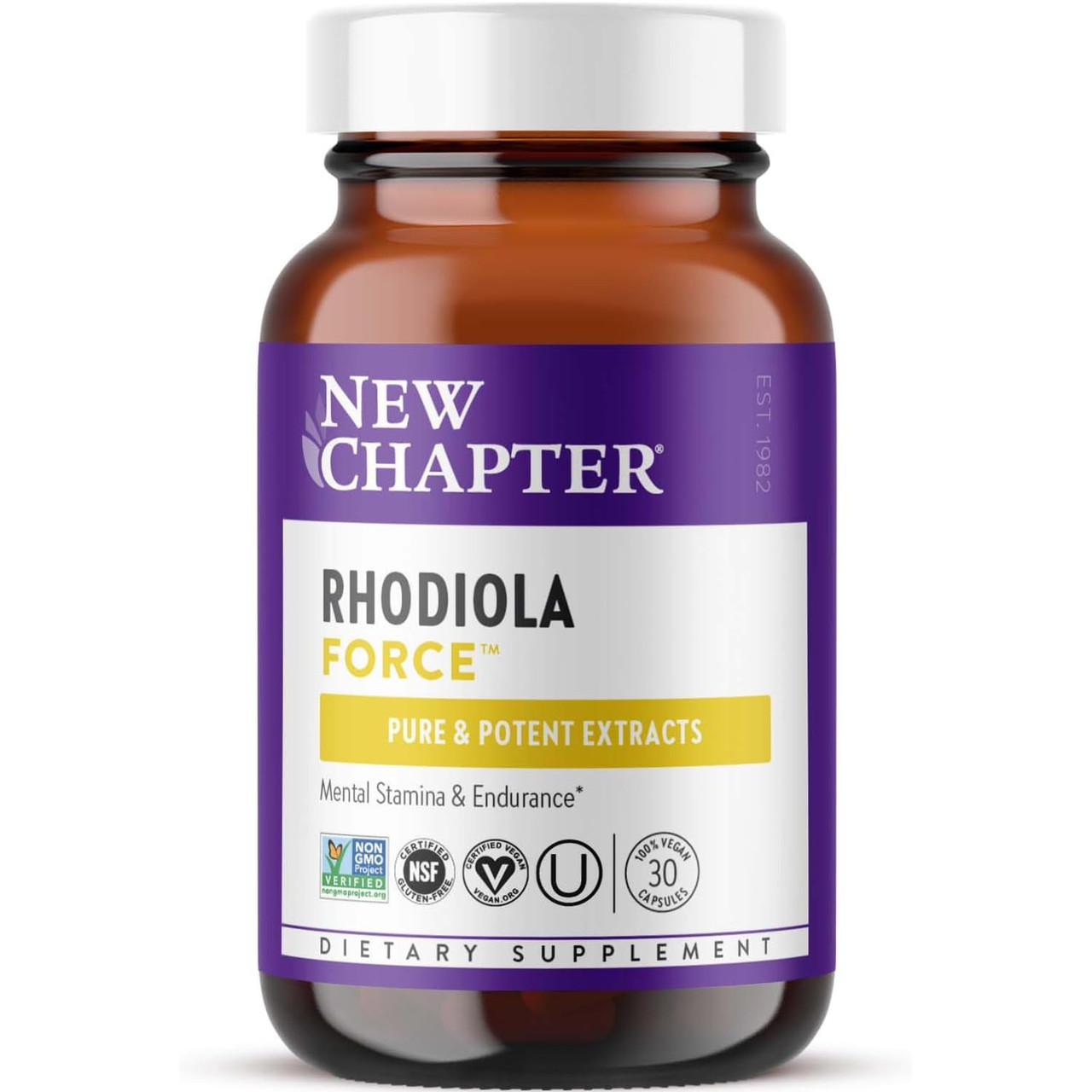 New Chapter Rhodiola Force - 30 Capsules 43$
