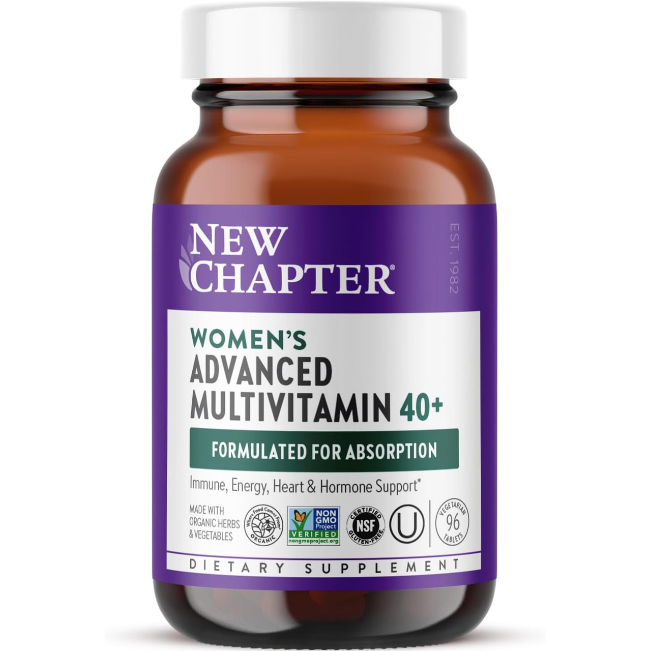 New Chapter Womens Advanced 40 Multi - 96 Tablets 84$