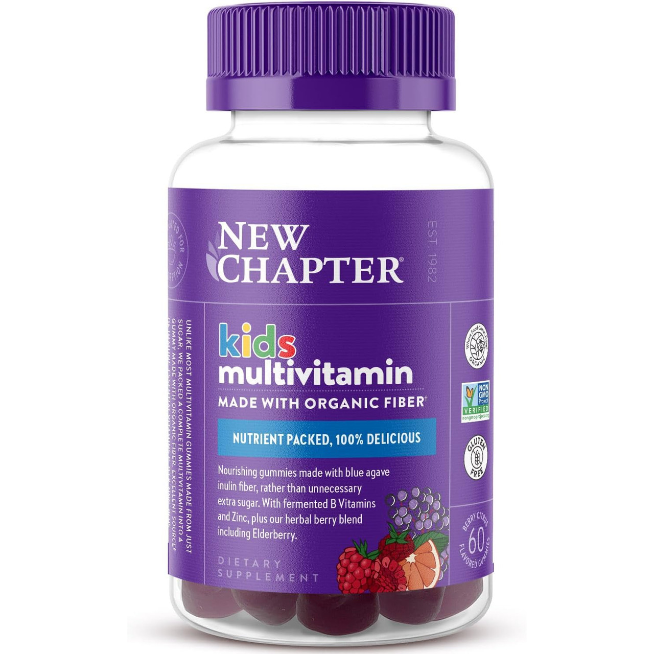 New Chapter Kids Multivitamin Gummies - 60 Gummies 34$