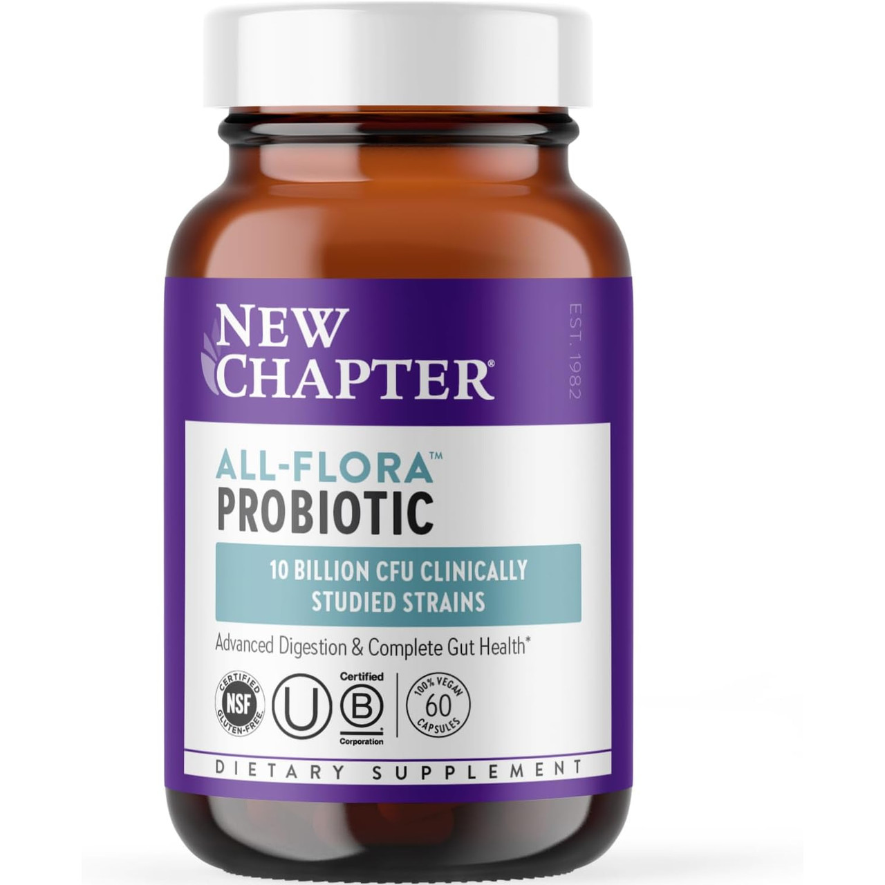 New Chapter Probiotic All-Flora - 60 Capsules 79$