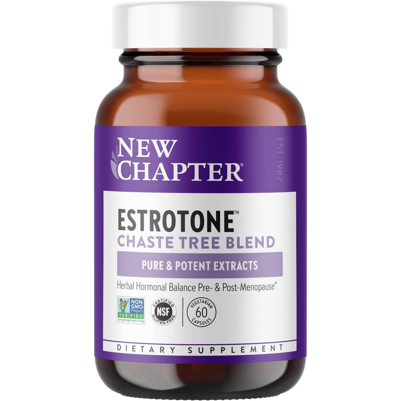 New Chapter Estrotone - 60 Capsules 64$