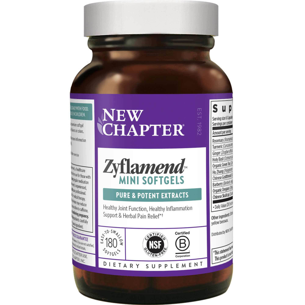 New Chapter Zyflamend - 180 Softgels 60$