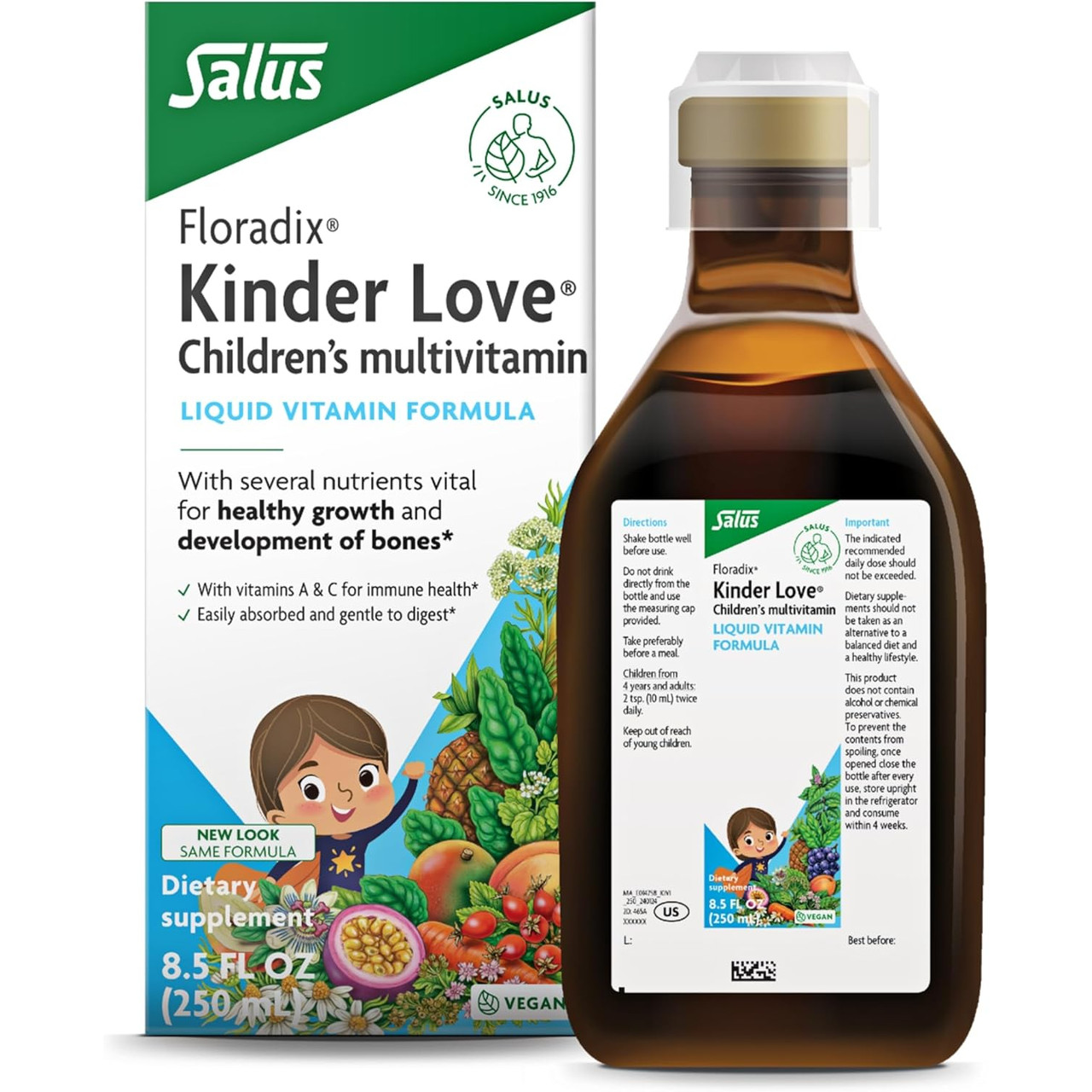 Floradix Kinder Love Children's Multi - 250 Milliliters