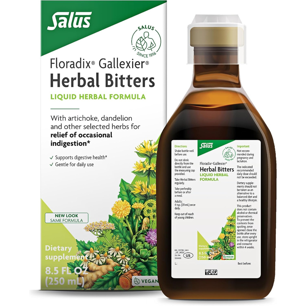 Floradix Gallexier Herbal Bitters - 250 Milliliters 31$