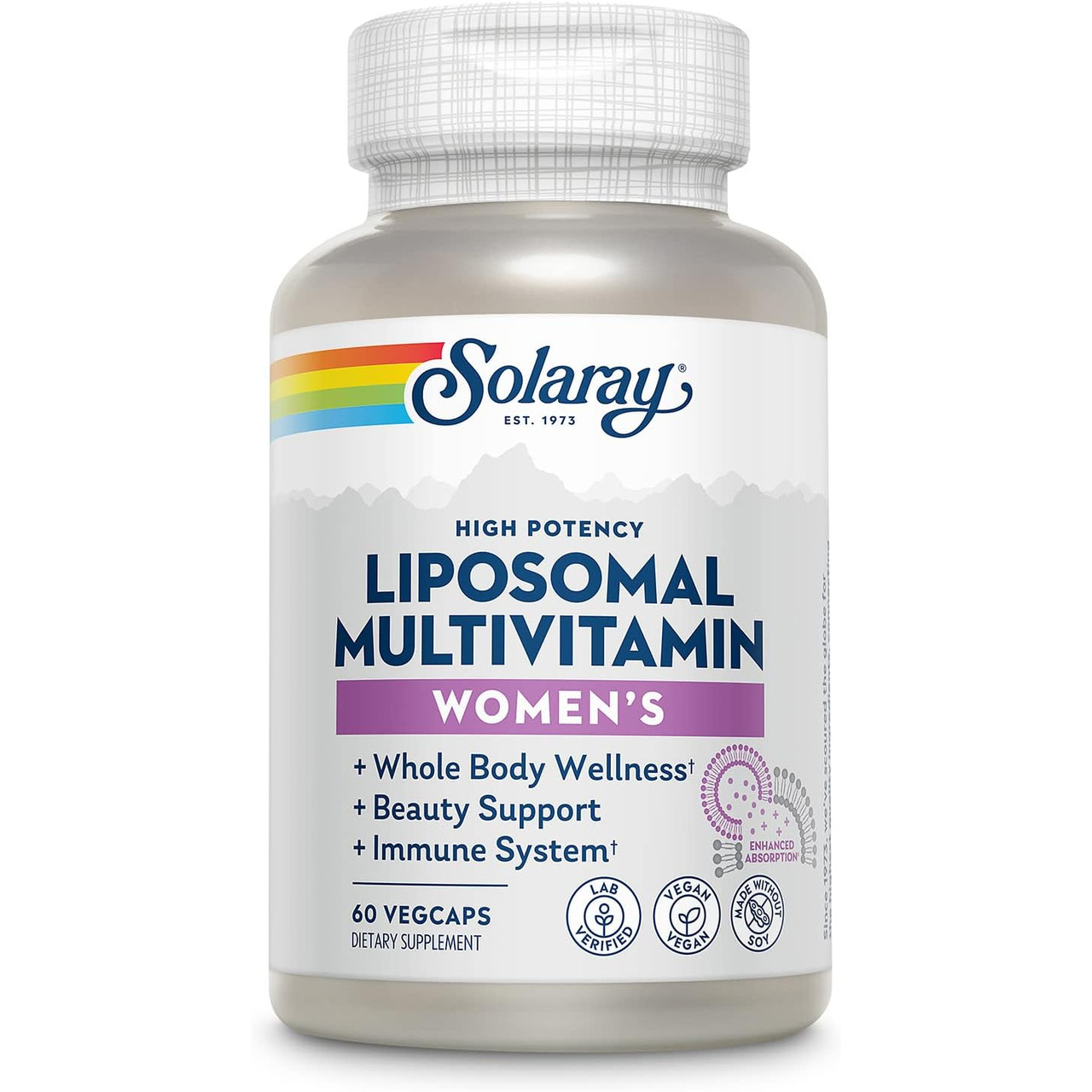 Solaray Liposomal Womens MultiVitamin - 60 Capsules 41$