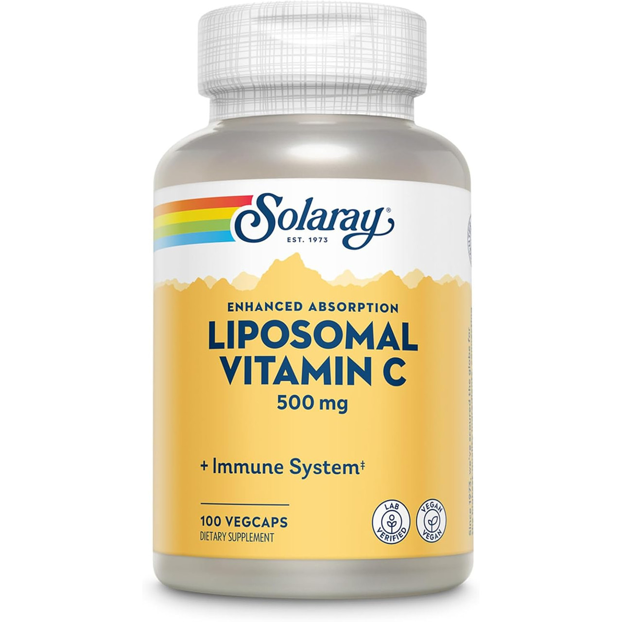 Solaray Liposomal Vitamin C - 100 Capsules 37$