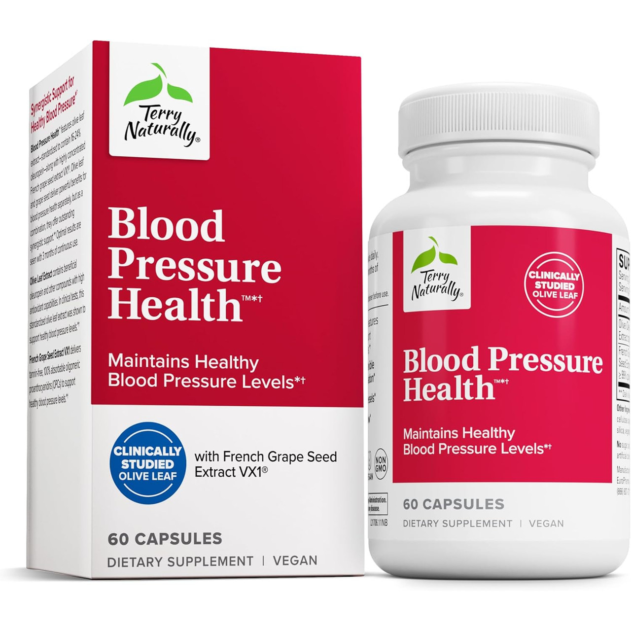 Terry Naturally Blood Pressure Health - 60 Capsules 46$