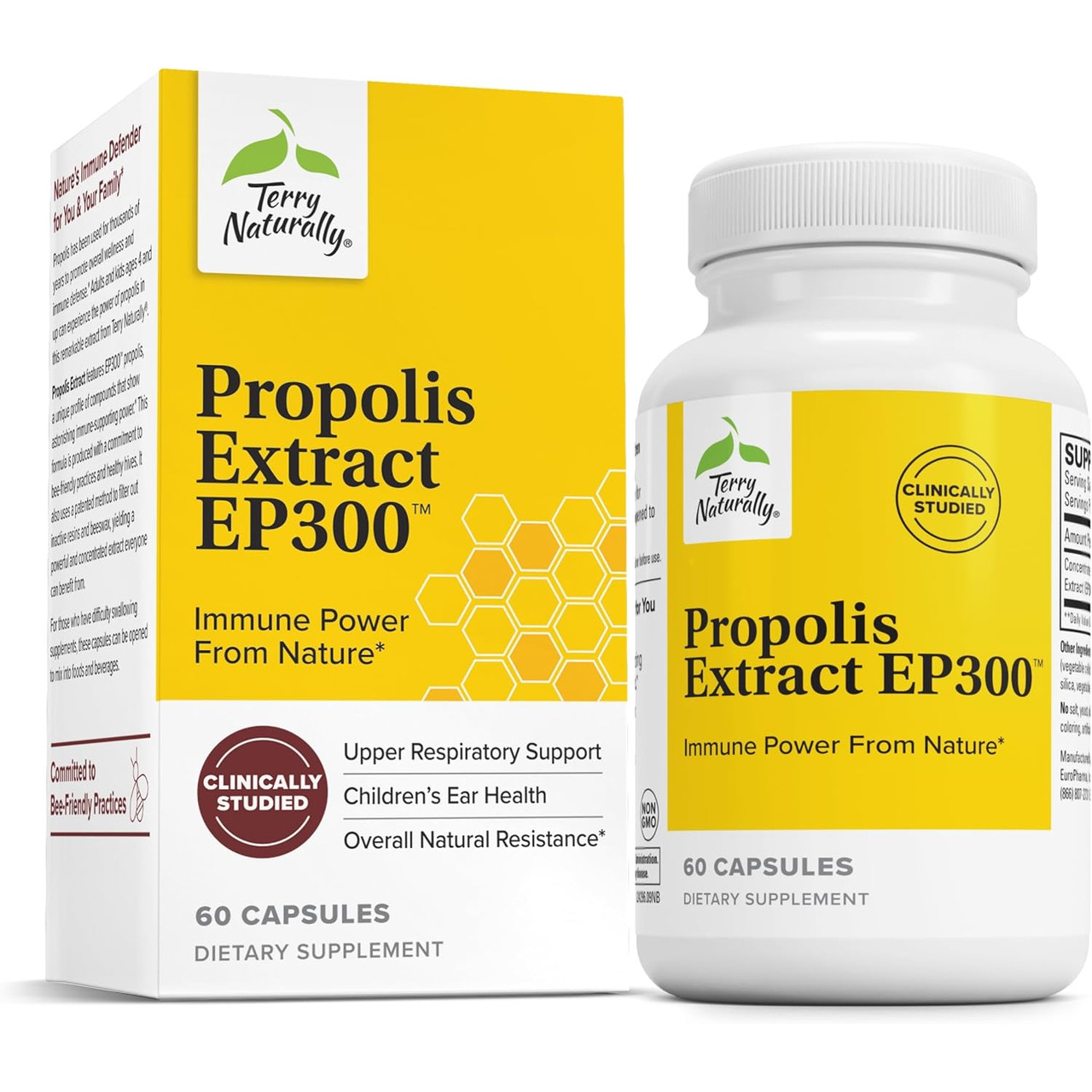 Terry Naturally Propolis Extract - 60 Capsules