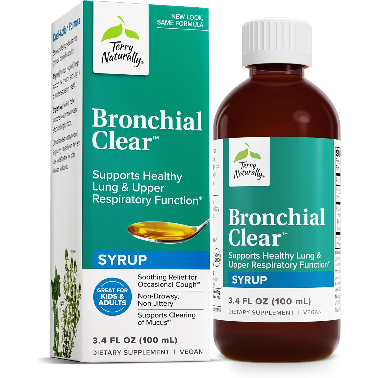 Terry Naturally Bronchial Clear Syrup - 100 Milliliters 31$