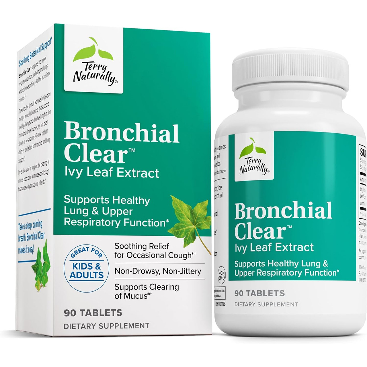 Terry Naturally Bronchial Clear - 90 Tablets 19$