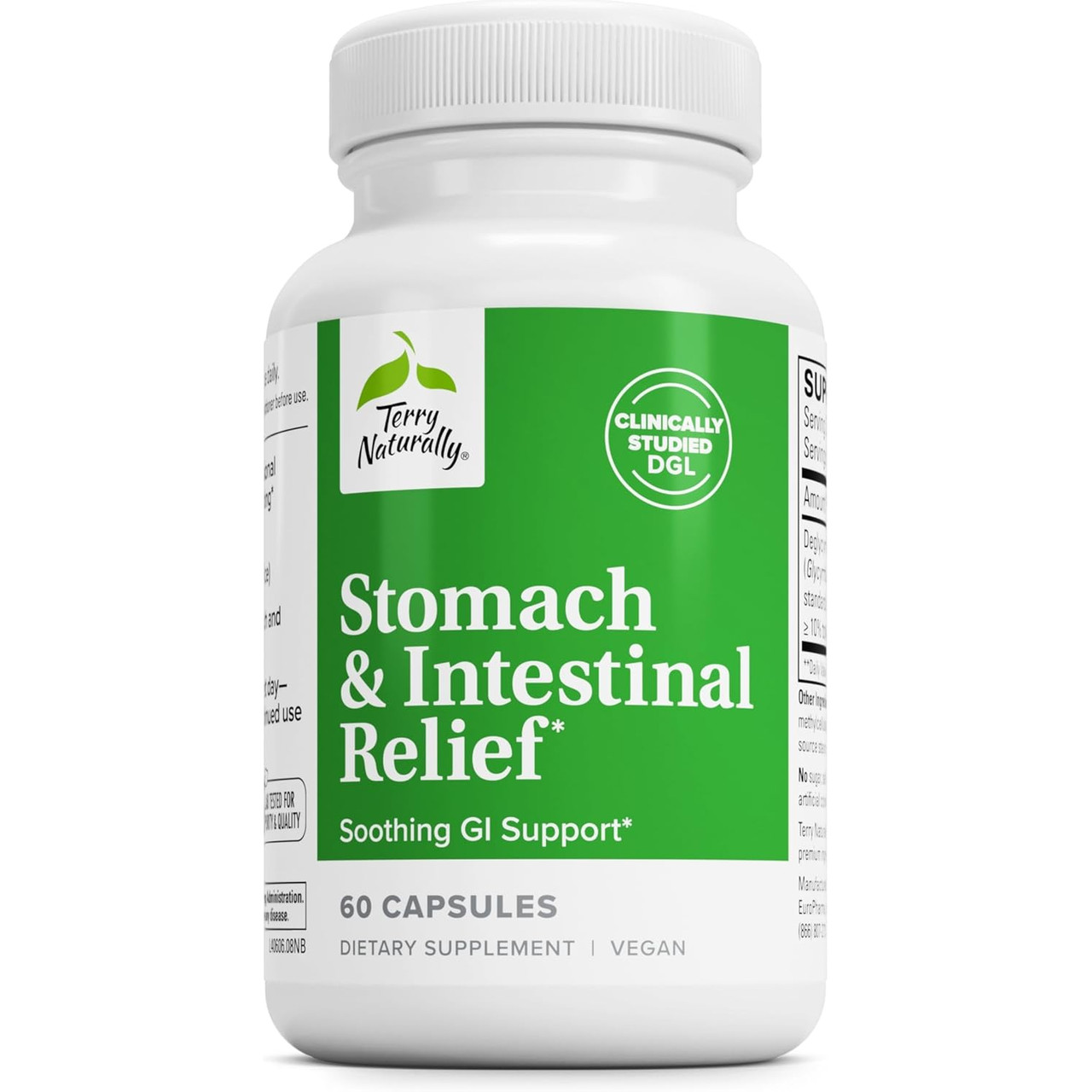 Terry Naturally Stomach & Intestinal Relief - 60 Capsules