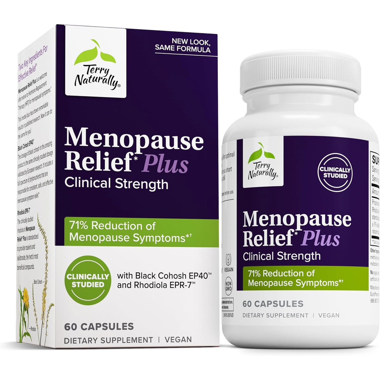 Terry Naturally Menopause Relief PLUS - 60 Capsules 41$